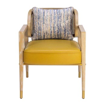 Esmera Kollu Ahşap Cafe Sandalyesi | Ergonomik ve Dayanıklı Tasarım