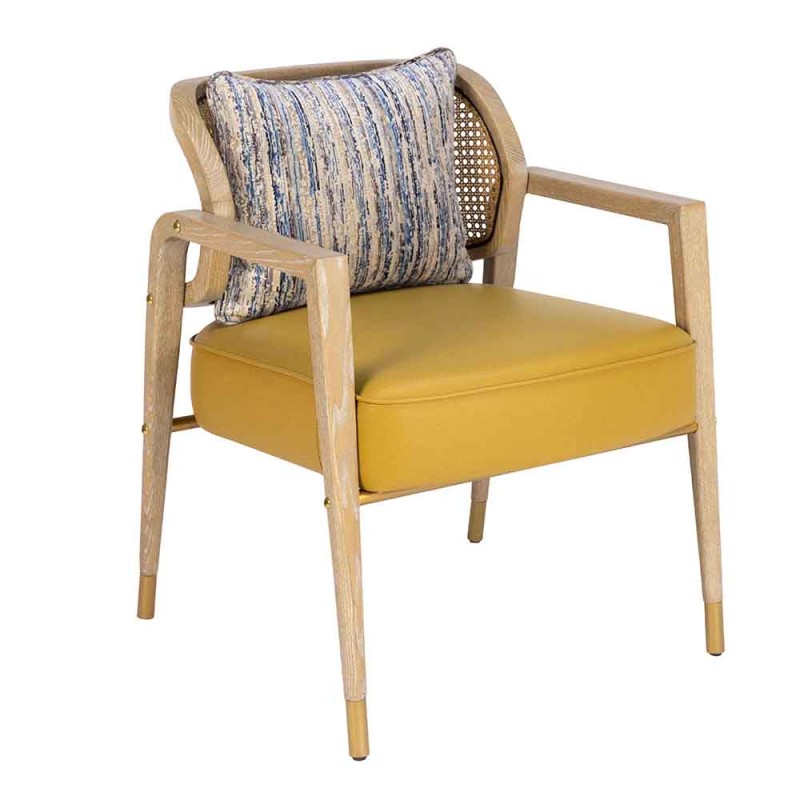 Esmera Kollu Ahşap Cafe Sandalyesi | Ergonomik ve Dayanıklı Tasarım