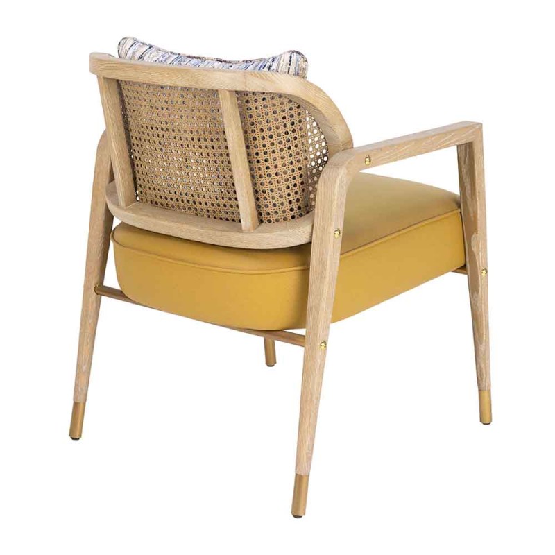 Esmera Kollu Ahşap Cafe Sandalyesi | Ergonomik ve Dayanıklı Tasarım