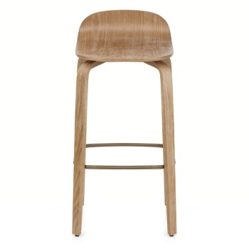 Oaklen Ahşap Bar Taburesi – Kavisli Ahşap Gövde, Modern Tasarım, Ergonomik Oturum Oaklen Ahşap Bar Taburesi – Kavisli Ahşap Gövde, Modern Tasarım, Ergonomik Oturum