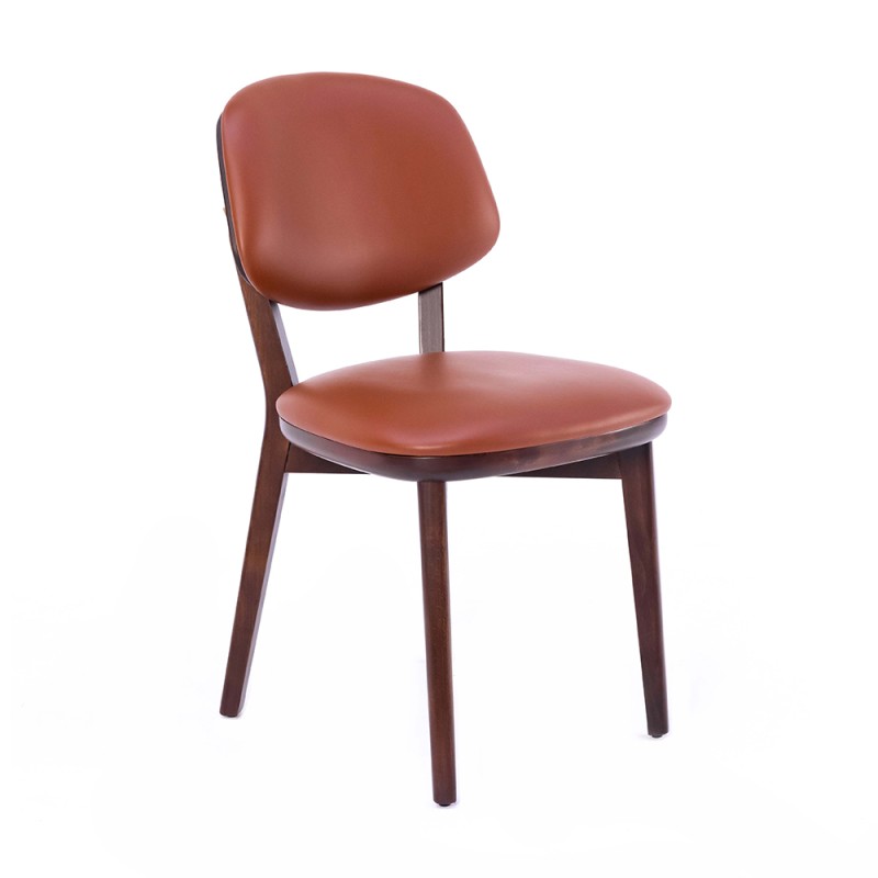 Hampton Ahşap Kolsuz Cafe Sandalyesi | Modern ve Dayanıklı Cafe Sandalyesi