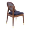 Zest Hazeranlı Ahşap Cafe Sandalyesi | Döşemeli ve Dayanıklı Cafe Sandalyesi