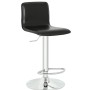 Dona Bar Sandalyesi – Ayarlanabilir, Deri Döşemeli, Krom Ayaklı Şık Bar Taburesi