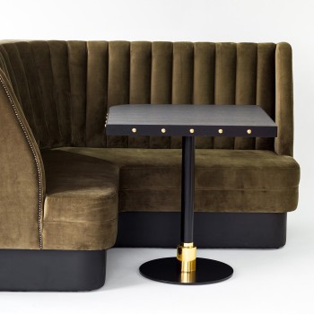 Cafe & Restoran Mimari Köşe Oturma Grupları – Özel Ölçü Tasarım Köşe Sedir ve Loca Modelleri