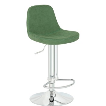 Candy Ayarlanabilir Krom Bar Sandalyesi